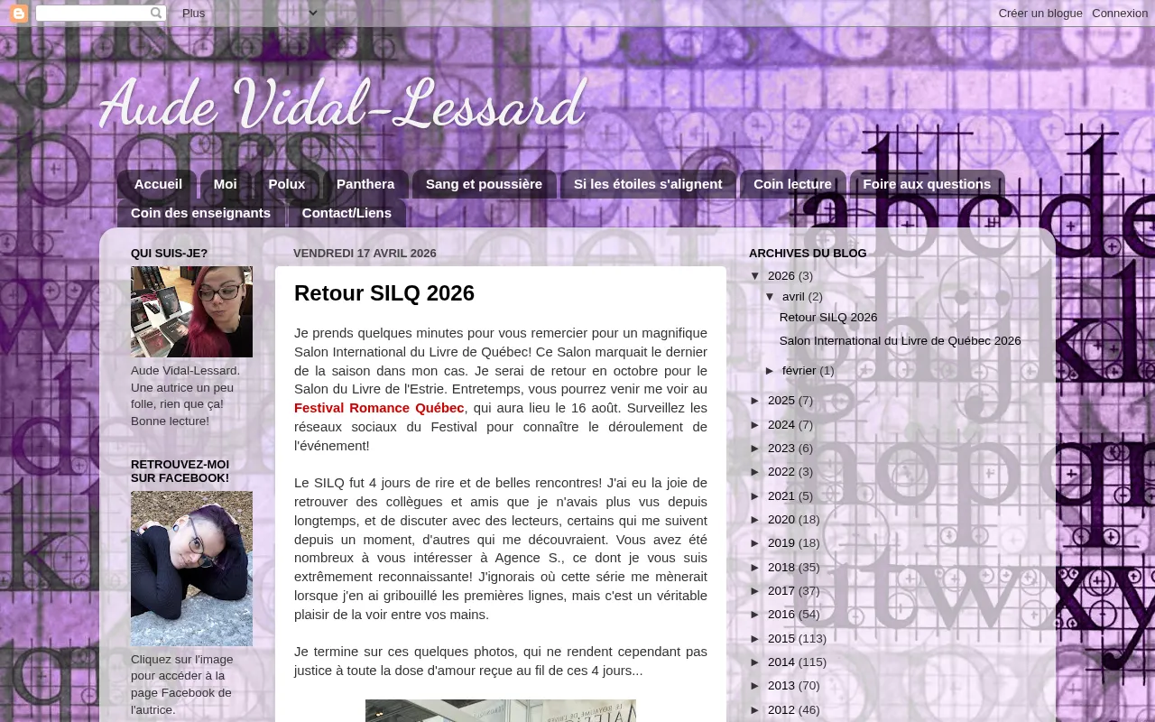 Aperçu de Aude Vidal-Lessard