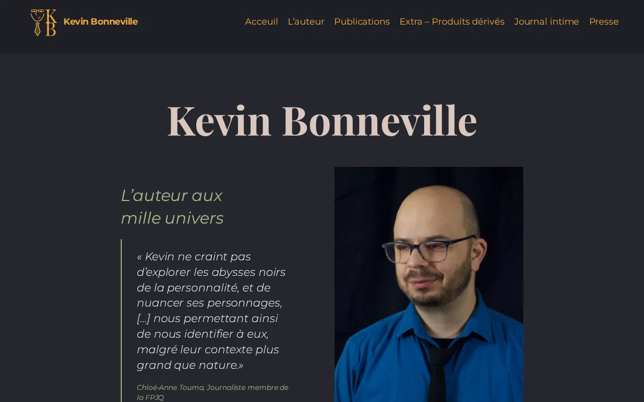 Aperçu de Kevin Bonneville
