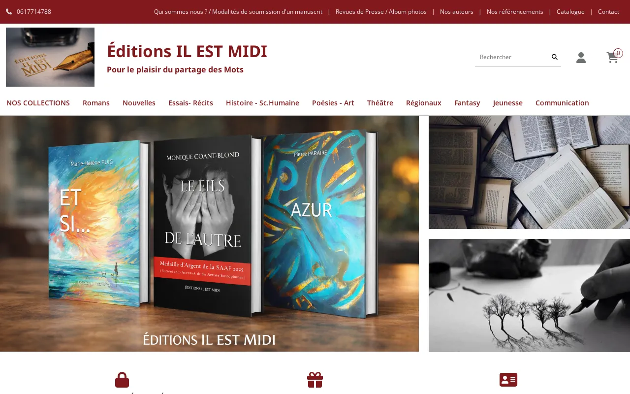 Aperçu de Éditions Il Est Midi