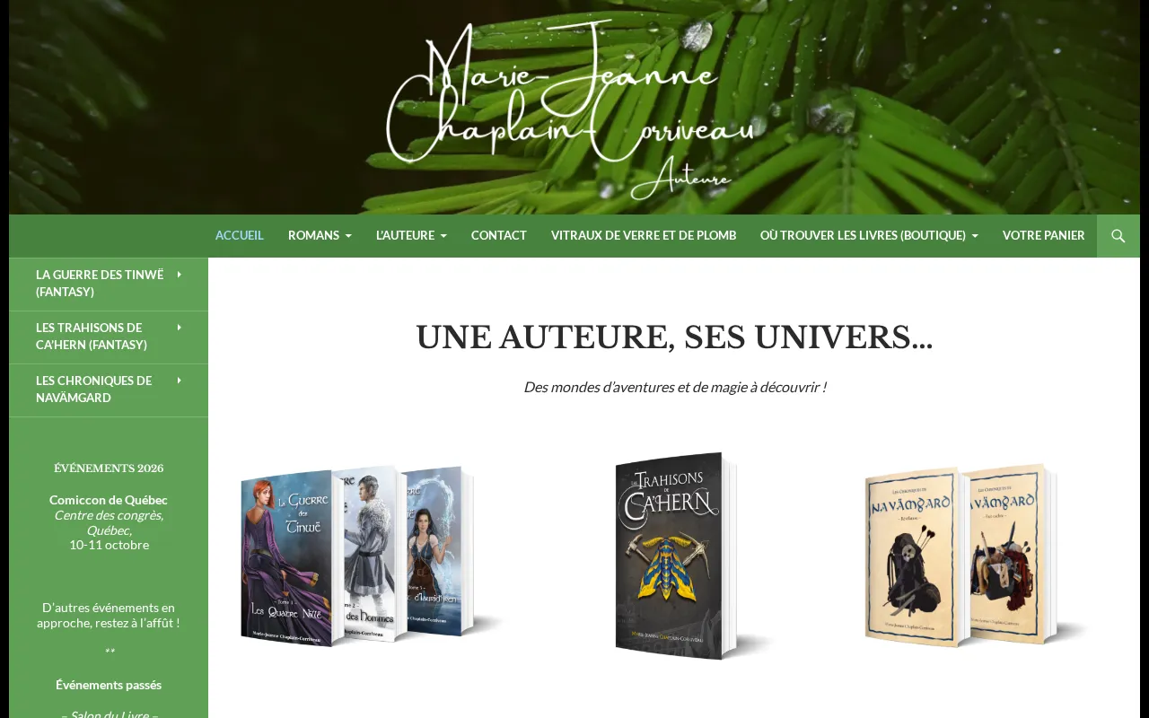 Aperçu de Marie-Jeanne Chaplain-Corriveau