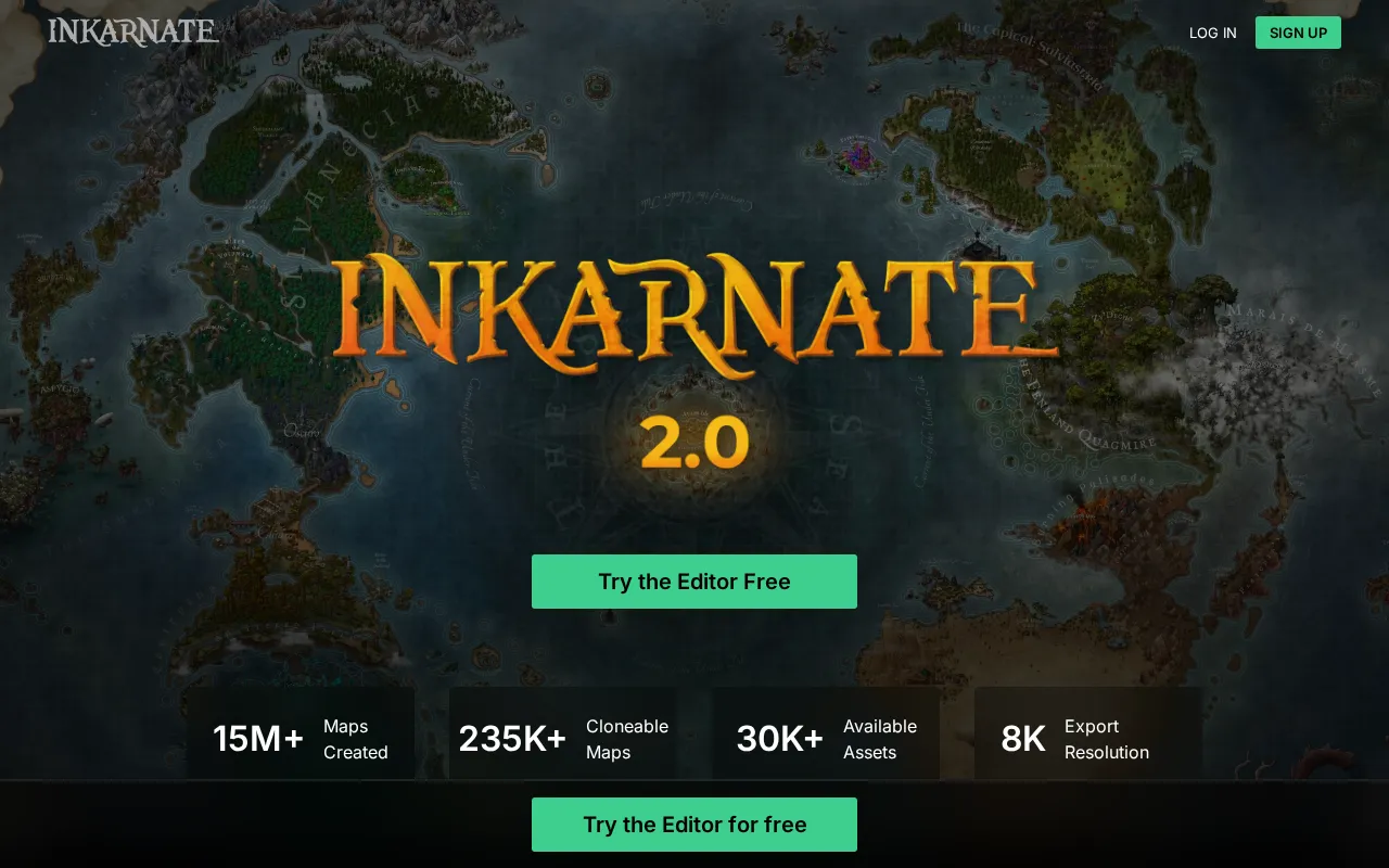 Aperçu de Inkarnate
