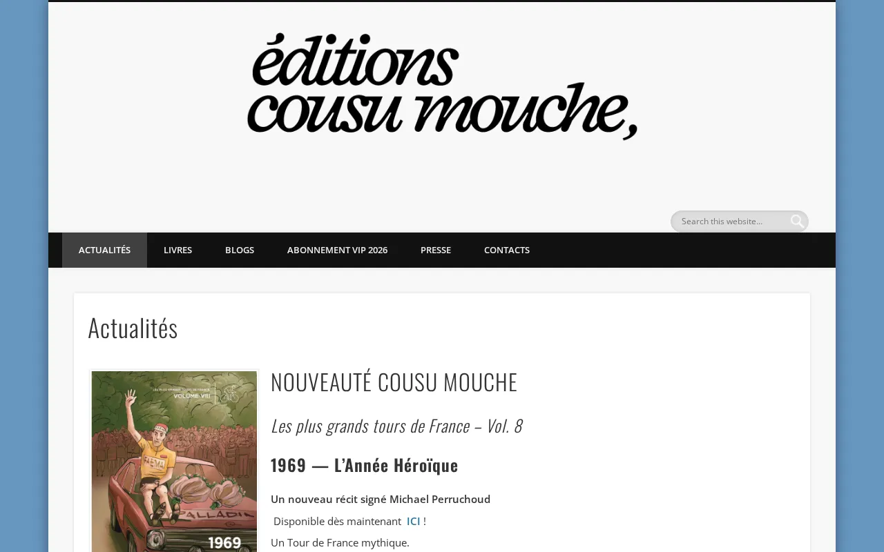Aperçu de Éditions Cousu Mouche