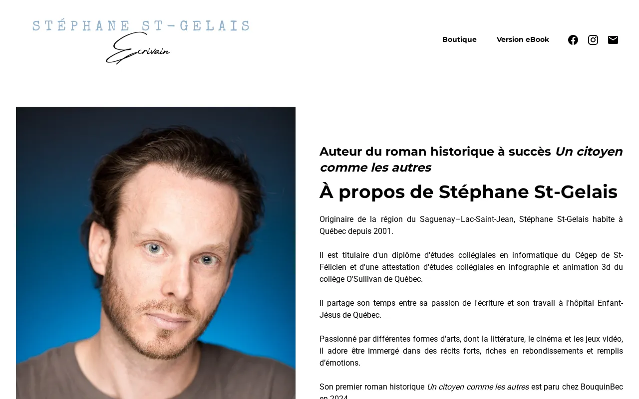 Aperçu de Stéphane St-Gelais