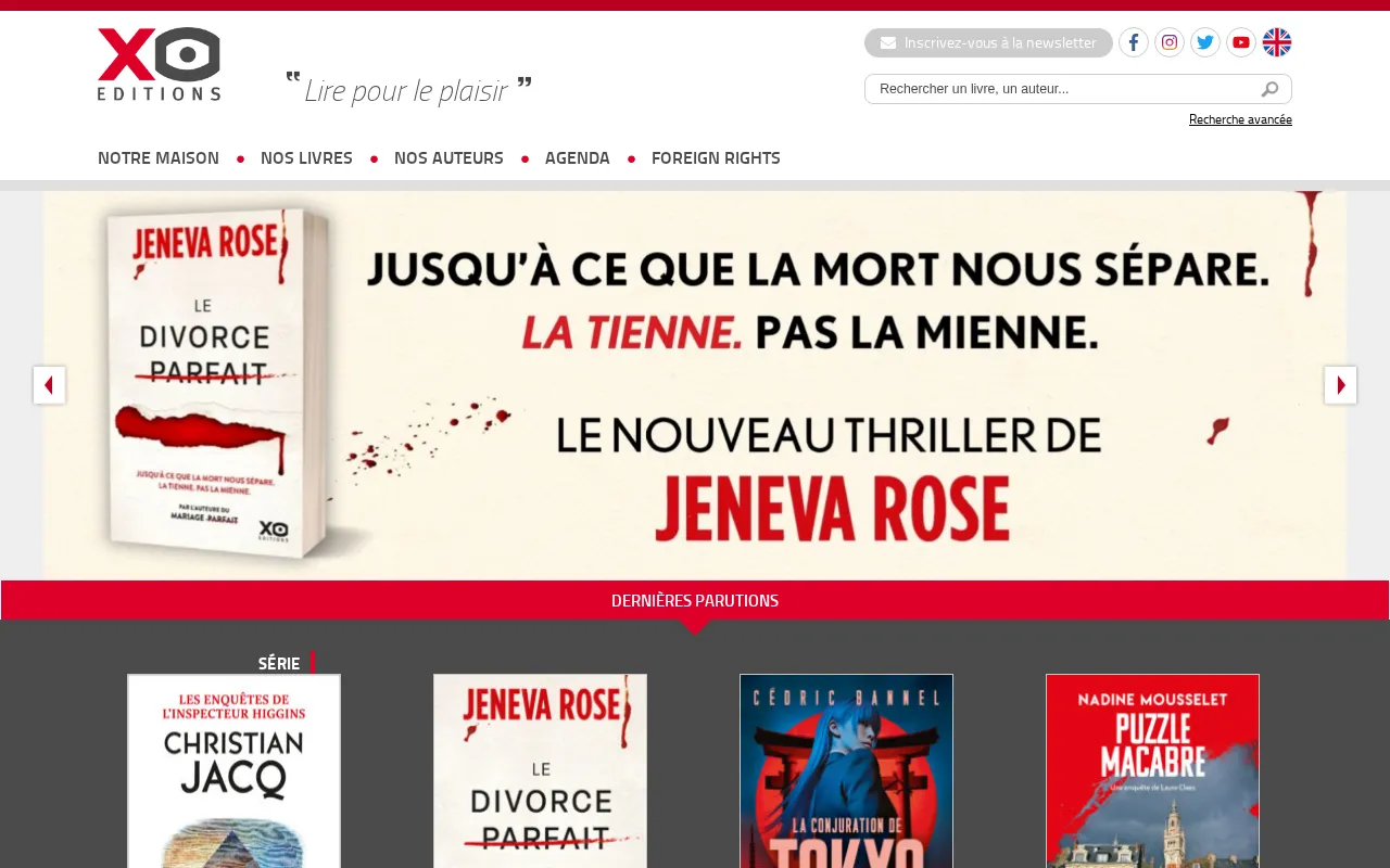 Aperçu de XO Editions